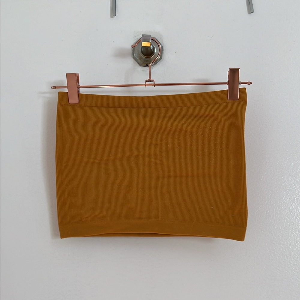 Bozzolo strapless crop top